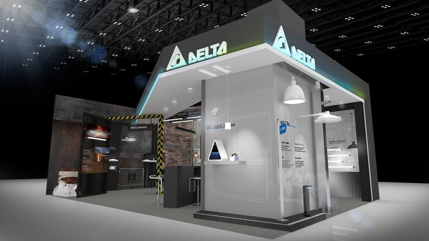 Delta presenta le sue soluzioni per l'Illuminazione Industriale e l'Automazione degli Edifici alla Light + Building 2022